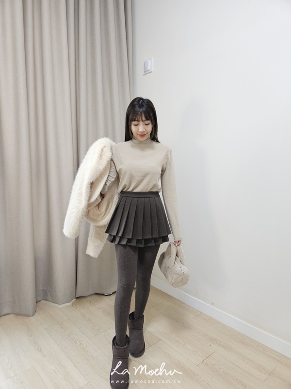 發熱高領長袖上衣(闆娘.花花清單)